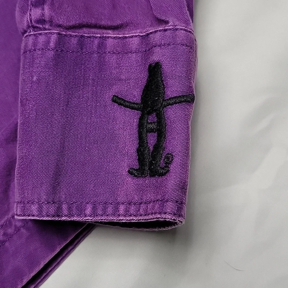 Purple Button-Up Shirt - Picture 2 of 8